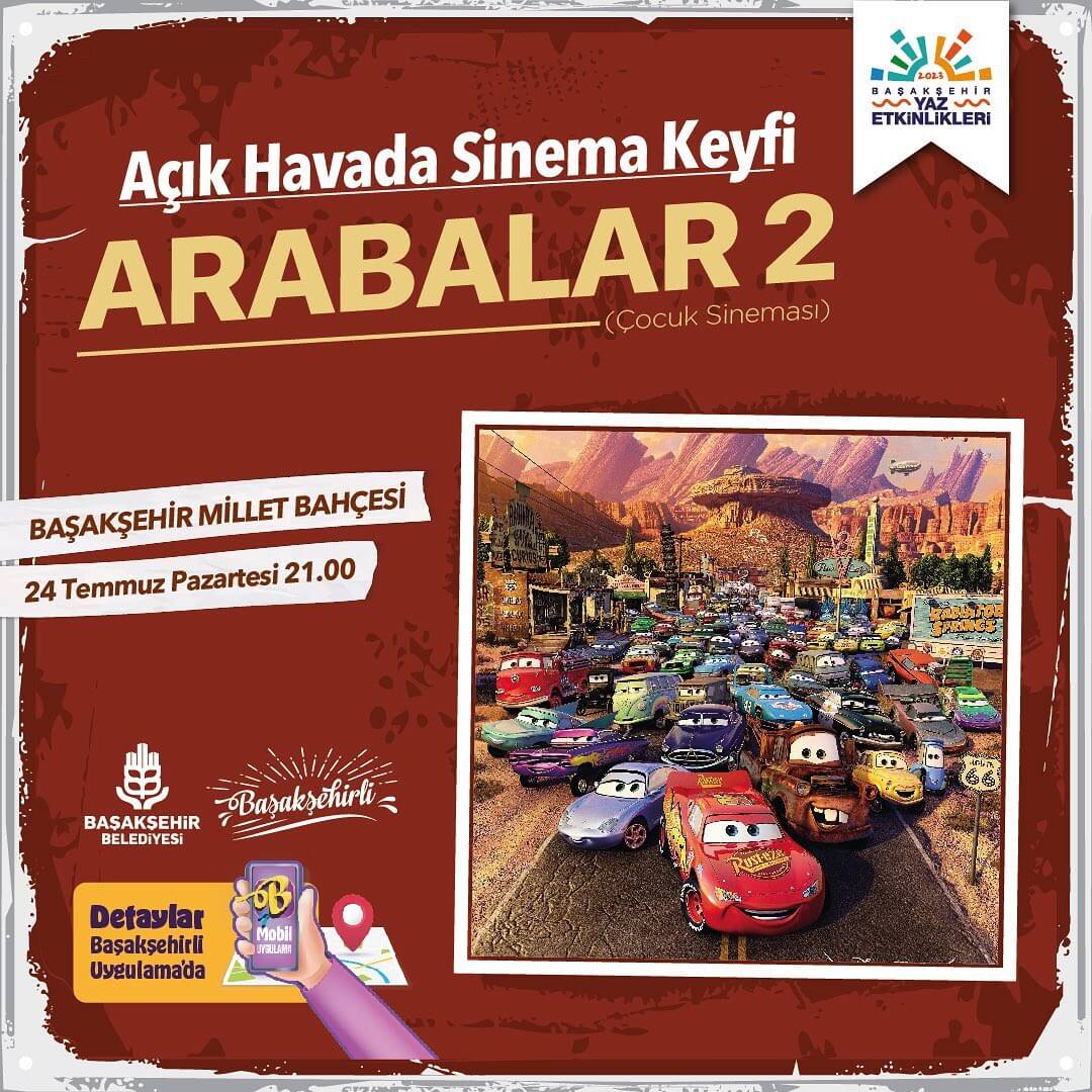 Başakşehir Belediyesi - Açık Hava Sineması, Arabalar 2